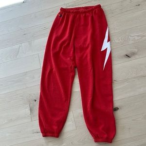 aviator Nation, unisex sweatpants, size Large